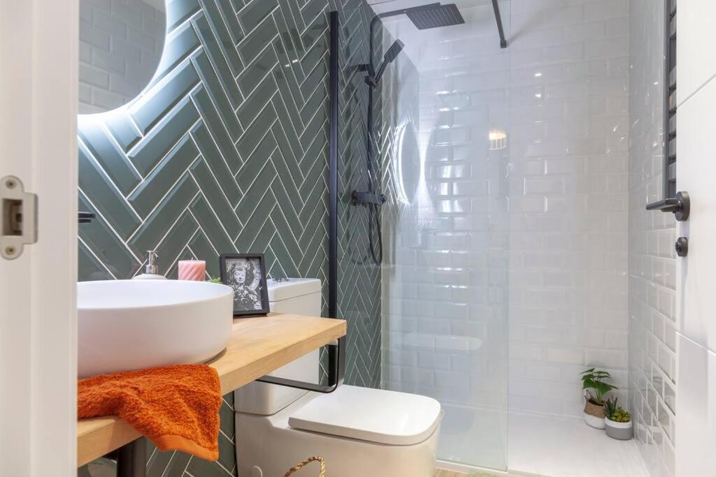 Al5 Seaside Bliss-Stylish Loft Steps From Malvarrosa Valenza Esterno foto