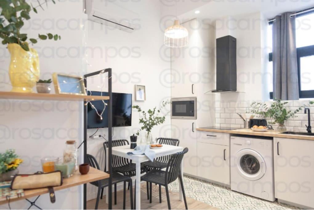 Al5 Seaside Bliss-Stylish Loft Steps From Malvarrosa Valenza Esterno foto